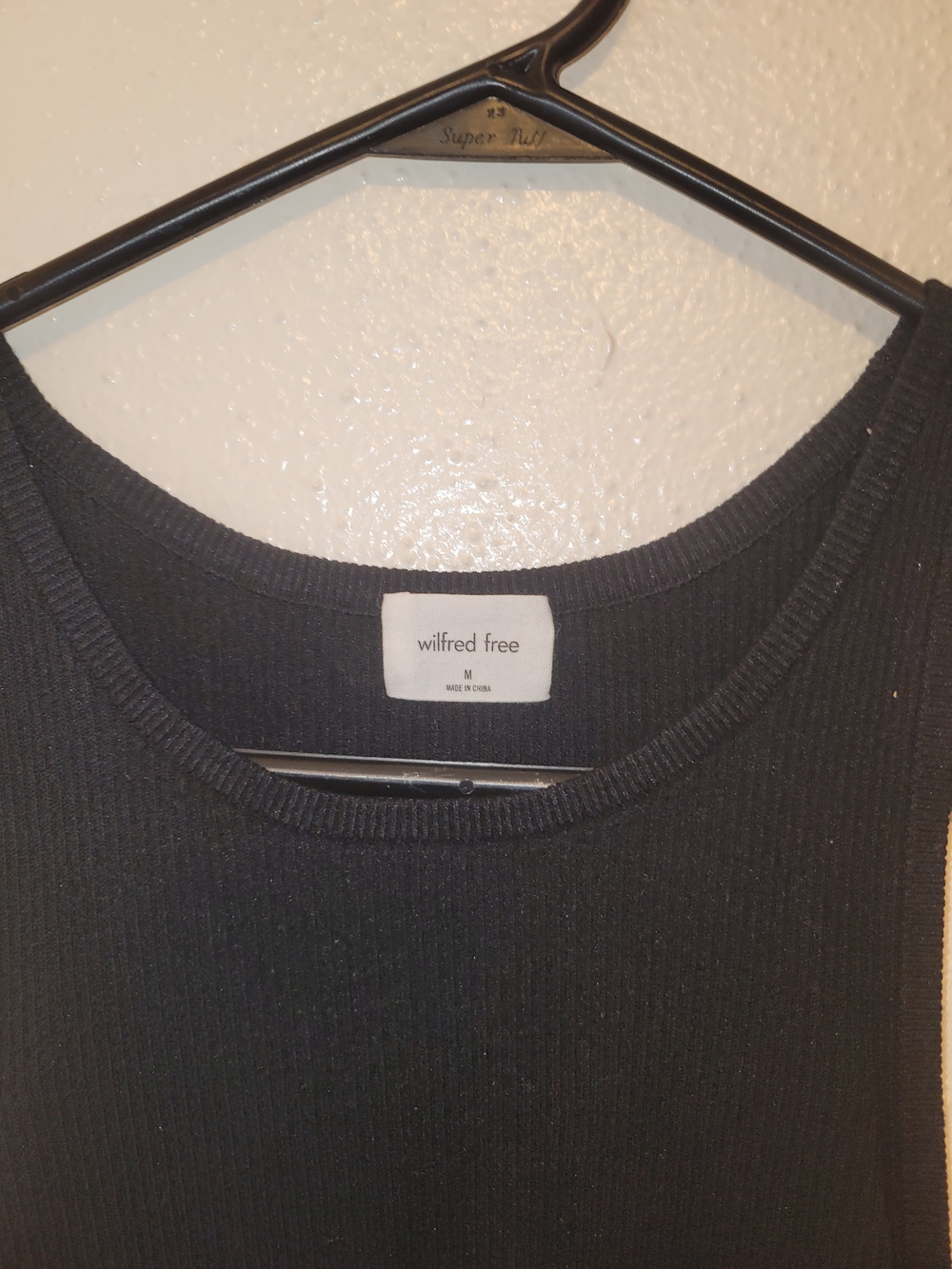 Aritzia Wilfred Free Open Midriff Dress in Black Size Medium - Picture 3 of 5